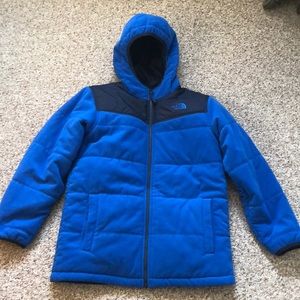 NWOT North Face jacket. Fleece lined Reversible